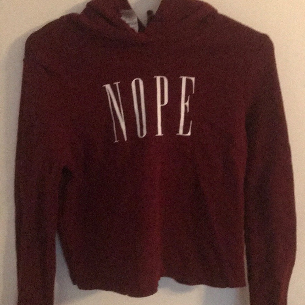 Size Small hooded sweatshirt